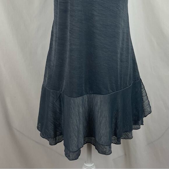 Pretty Angel Gray Cottage Fairy Ruffled Whimsical Tunic Top NWT Size S - Picture 6 of 11